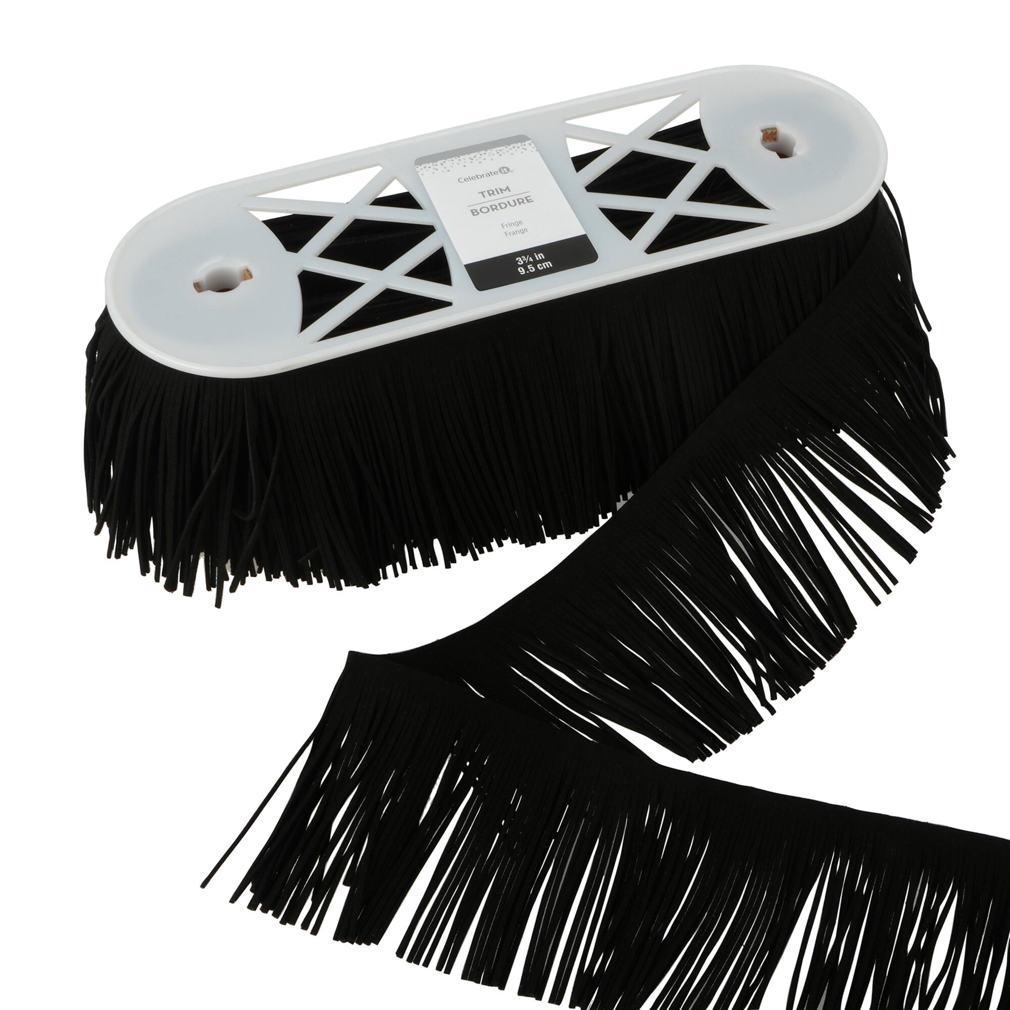 3.75" Flocked Fringe Trim by Celebrate It